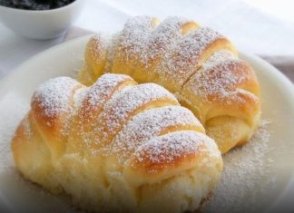 PUNJENE KREMASTE KIFLICE…Samo pratite ove korake i sigurno uspijevaju…