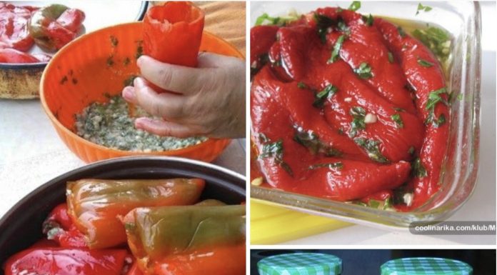 KISELE PUNJENE PAPRIKE ZA ZIMNICU…MOJ MUŽ KAŽE DA SU ČAK BOLJE OD OVOG U RESTORANU.