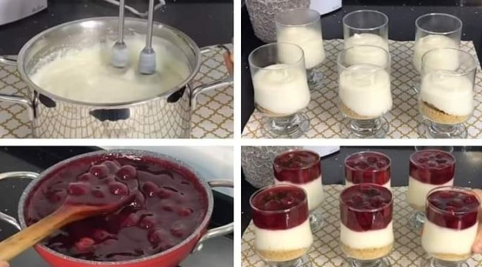 CHEESECAKE U ČAŠI GOTOV ZA 10 MINUTA…lagano i osvjezavajuce..