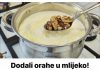 Dodali orahe u mlijeko! Malo ko zna ovu tajnu! Ne idem u kupovinu