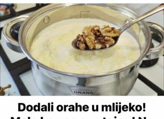 Dodali orahe u mlijeko! Malo ko zna ovu tajnu! Ne idem u kupovinu