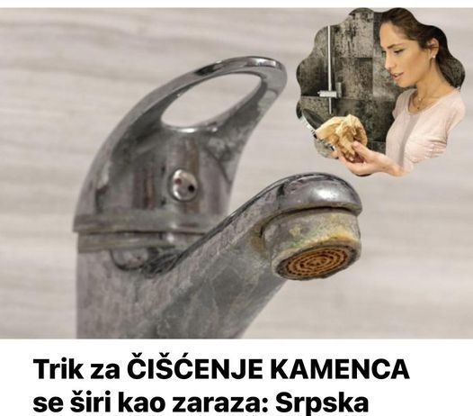 Trik za ČIŠĆENJE KAMENCA se širi kao zaraza: Srpska influenserka otkrila caku