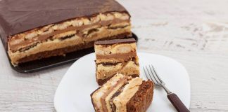 BINGO KOCKE – ukusan kolač sa jafom, keksom, piškotama i pudingom gotov za 20 minuta