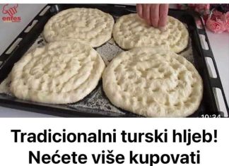 Tradicionalni turski hljeb!