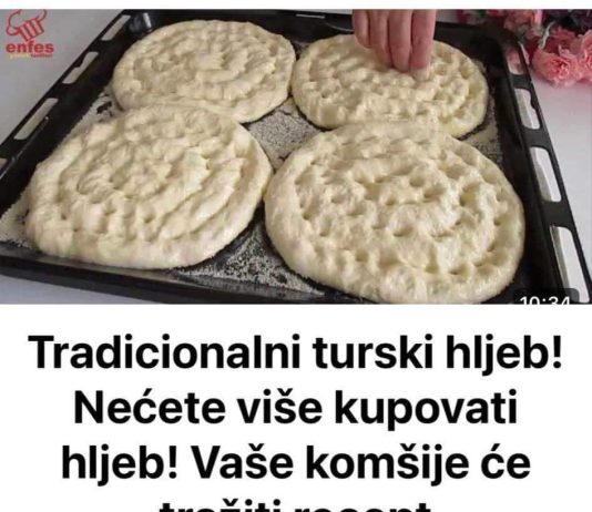Tradicionalni turski hljeb!