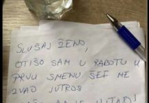 MUŽ JE MORAO HITNO NA POSAO, na stolu me dočekala PORUKU: Kad sam vidjela zadnju rečenicu POLUDJELA SAM (FOTO)