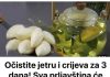 Očistite jetru i crijeva za 3 dana! Sva prljavština će izaći iz tijela. RECEPT MOJE BAKE