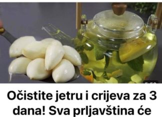 Očistite jetru i crijeva za 3 dana! Sva prljavština će izaći iz tijela. RECEPT MOJE BAKE