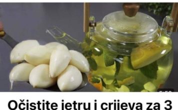 Očistite jetru i crijeva za 3 dana! Sva prljavština će izaći iz tijela. RECEPT MOJE BAKE