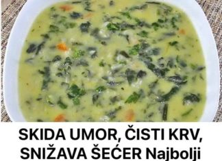 SKIDA UMOR, ČISTI KRV, SNIŽAVA ŠEĆER Najbolji starinski recept za čorbu od korive, da pucate od zdravlja
