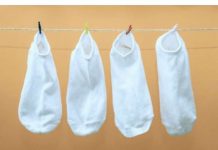 Bijele čarape može biti teško očistiti, ali s ovom metodom ponovno će izgledati potpuno nove.