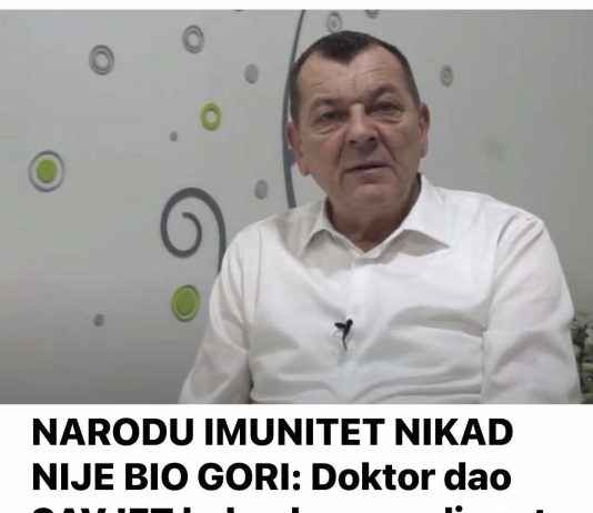 NARODU IMUNITET NIKAD NIJE BIO GORI: Doktor dao SAVJET kako da ga podignete BEZ LIJEKOVA, NIKAKO ne jedite ovo