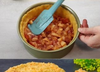 Pita od jabuka sa kremom od jogurta, topi se u ustima! Jednostavno i veoma ukusno!