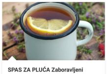 SPAS ZA PLUĆA Zaboravljeni domaći čaj momentalno čisti pluća i zaustavlja kašalj preko noći