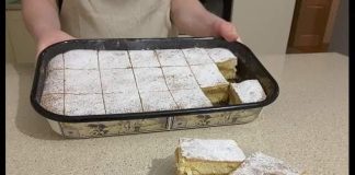 JEDNOSTAVNI KOLAČ NA ČAŠE SA JABUKAMA