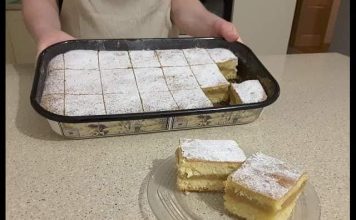 JEDNOSTAVNI KOLAČ NA ČAŠE SA JABUKAMA