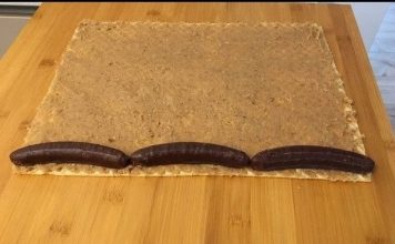 GOTOVA ZA 10 MINUTA… SALAMA S KREMOM OD BANANA…