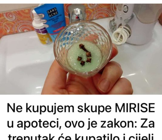 NE KUPUJEM SKUPE MIRISE U APOTECI OVO JE JEDINICA- Kupatilo i cijeli stan će odmah zamirisat