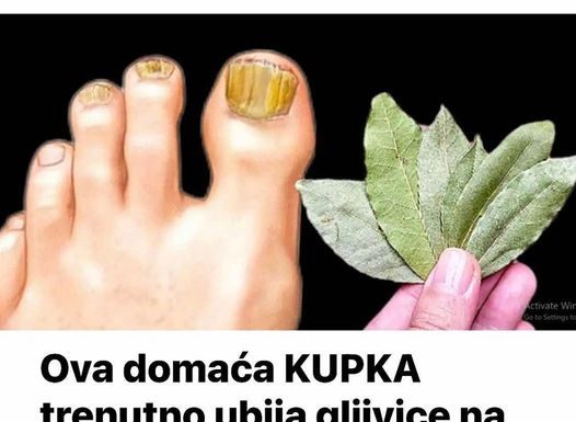 Ova domaća KUPKA trenutno ubija gljivice na noktima: Pomoći će čak i u najgorim slučajevima!