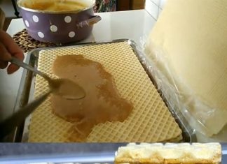 STARINSKA OBLANDA SA MLEKOM I ORASIMA – Karamel oblanda – Savršena poslastica sa samo 3 sastojka!