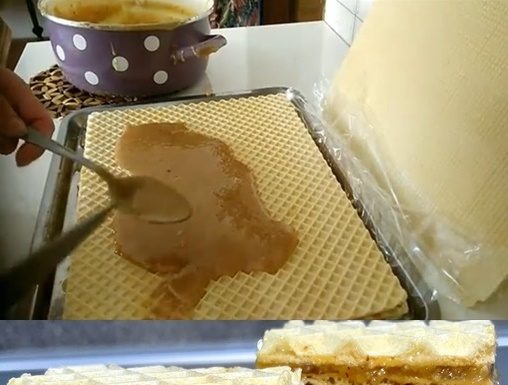 STARINSKA OBLANDA SA MLEKOM I ORASIMA – Karamel oblanda – Savršena poslastica sa samo 3 sastojka!