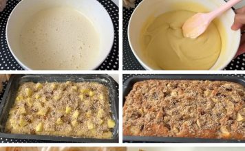 NJEŽNI KOLAČ SA JABUKAMA…Mekan kao duša, jedva sam čekala da podijelim recept sa vama…