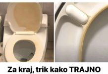 Kako ukloniti žute mrlje s WC školjke?