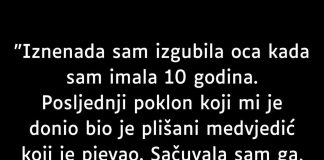 “Iznenada sam izgubila oca kada sam imala 10 godina…”