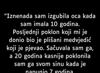 “Iznenada sam izgubila oca kada sam imala 10 godina…”