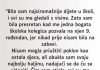“Bila sam najsiromašnije dijete u školi…”