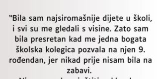 “Bila sam najsiromašnije dijete u školi…”