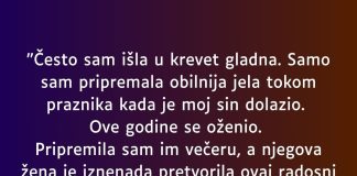 “Često sam išla u krevet gladna…”
