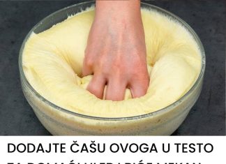 DODAJTE ČAŠU OVOGA U TESTO ZA DOMAĆI HLEB I BIĆE MEKAN KAO DUŠA: