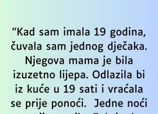 “Kad sam imala 19 godina…”