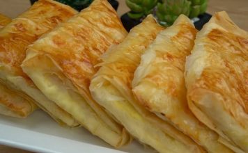 Ova pita sa sirom je tako ukusna da mogu da je pravim svaki dan! Brz i jednostavan recept..