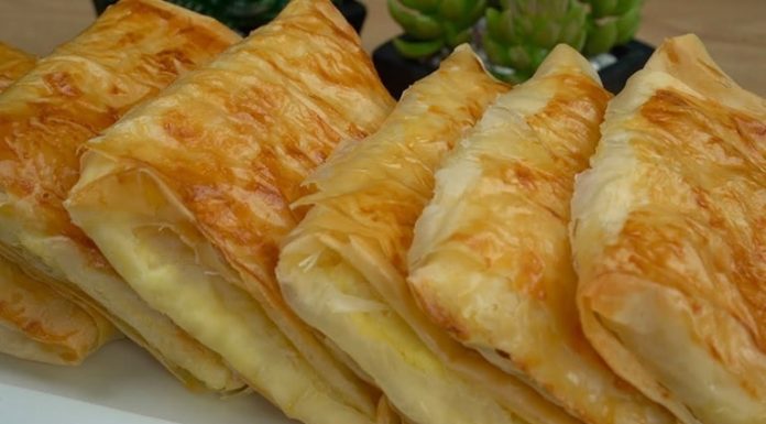 Ova pita sa sirom je tako ukusna da mogu da je pravim svaki dan! Brz i jednostavan recept..