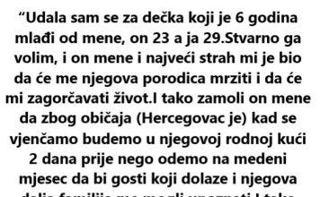 “Udala sam se za dečka koji je 6 godina mlađi od mene