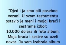 “Djed i ja smo bili posebno vezani….”