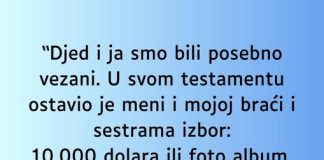 “Djed i ja smo bili posebno vezani….”