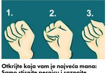 Otkrijte koja vam je najveća mana: Samo stisnite pesnicu i saznajte odmah kakva ste osoba