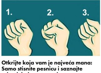 Otkrijte koja vam je najveća mana: Samo stisnite pesnicu i saznajte odmah kakva ste osoba