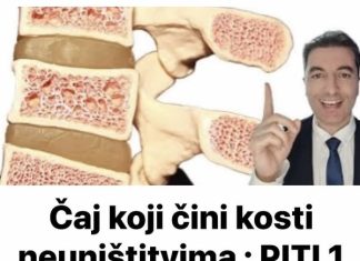 Čaj koji čini kosti neuništitvima : PITI 1šalicu dnevno!