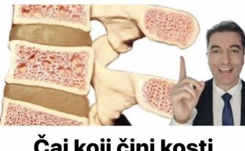 Čaj koji čini kosti neuništitvima : PITI 1šalicu dnevno!