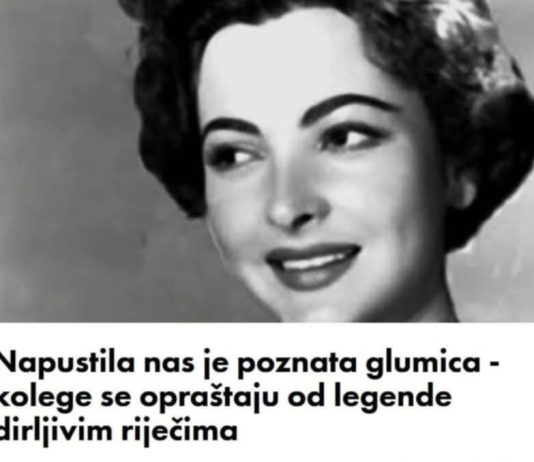 Napustila nasje poznata glumica – kolege se opraštaju od legende dirljivim riječima
