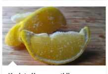 Koristeći smrznuti limun recite zbogom dijabetisu, prekomjernoj težini…