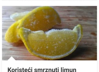 Koristeći smrznuti limun recite zbogom dijabetisu, prekomjernoj težini…