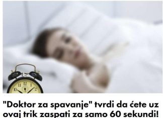 “Doktor za spavanje” tvrdi da ćete uz ovaj trik zaspati za samo 60 sekundi!