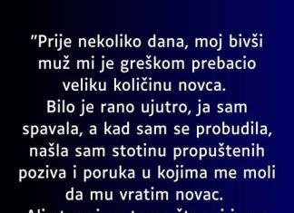 “Prije nekoliko dana…”