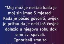 “Moj muž je nestao kada je moj sin imao 5 mjeseci…”