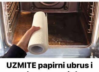 UZMITE papirni ubrus istavite ga upećnicu: ODAVNO nisam vidio bolju kuhinjsku ideju!